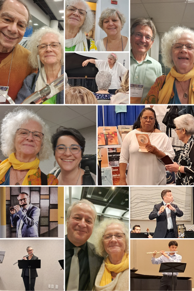 composers and flutists of low and high flutes, Sophie Dufeautrelle, Matthias Zeilger, Shanna Pranaitis, Valerie Coleman and Carla Rees, piccolo masters Peter Verhoyen, Julin Cheung and Nicola Mazzanti as well as superstar Stefán Ragnar Höskuldsson