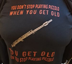 Stay young playing Piccolo