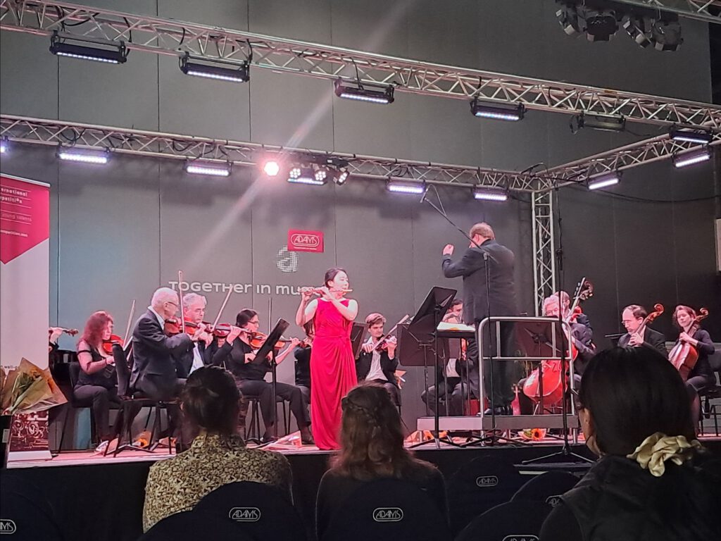 “Together in Music”, the Adams Flute Festival Motto