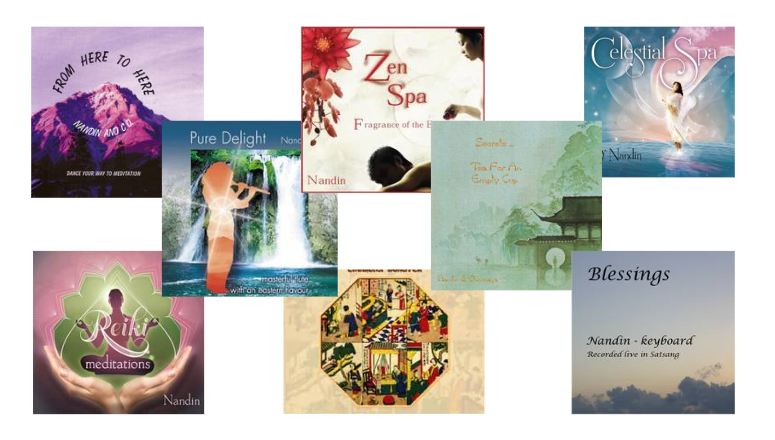 meditative music making CD covers