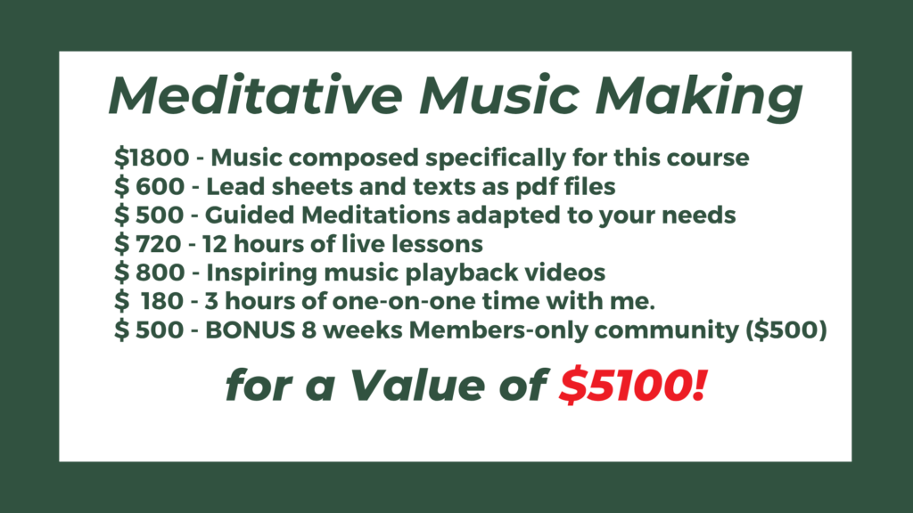 Webinar Meditative Music Making 82