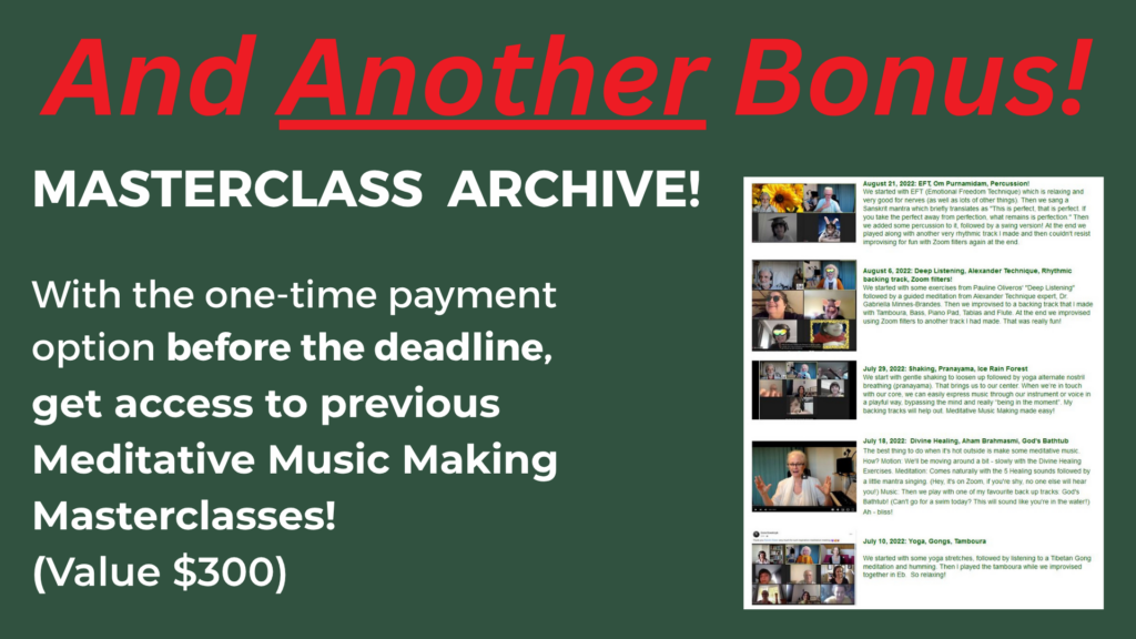 Webinar Meditative Music Making 92