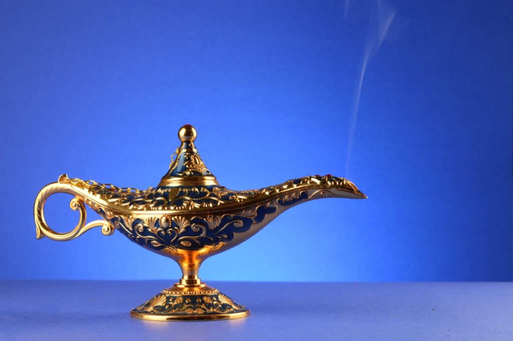 Oriental-Lamp Oriental Lamp. Unlock Your Genius!